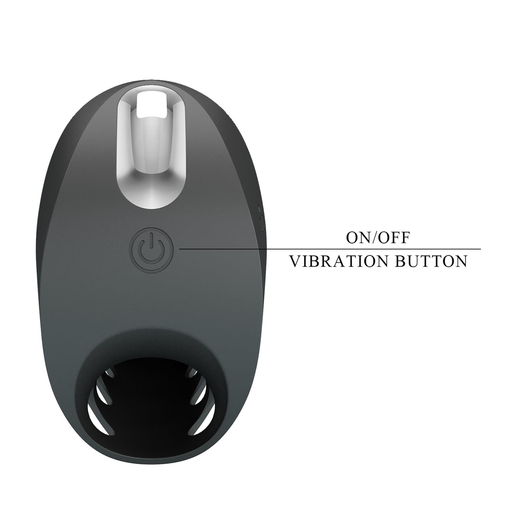 Vibrator pentru deget Camelia Pretty Love din silicon, cu 7 moduri