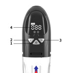 Pompă automată Passion Pump, impermeabilă, LCD, reîncărcabilă, 21 cm