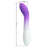 Vibrator Pretty Love Bishop din silicon pentru punctul G, 30 de moduri de vibrație