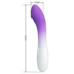 Vibrator Pretty Love Elemental din silicon cu 30 de moduri pentru punctul G