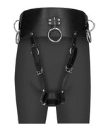 Curea suport vibrator Ouch! Negru PU