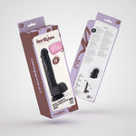 Dildo realist din silicon Inviktus Crushious 22 cm negru