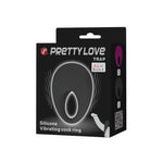 Inel vibrant din silicon Pretty Love TRAP 5,6 cm