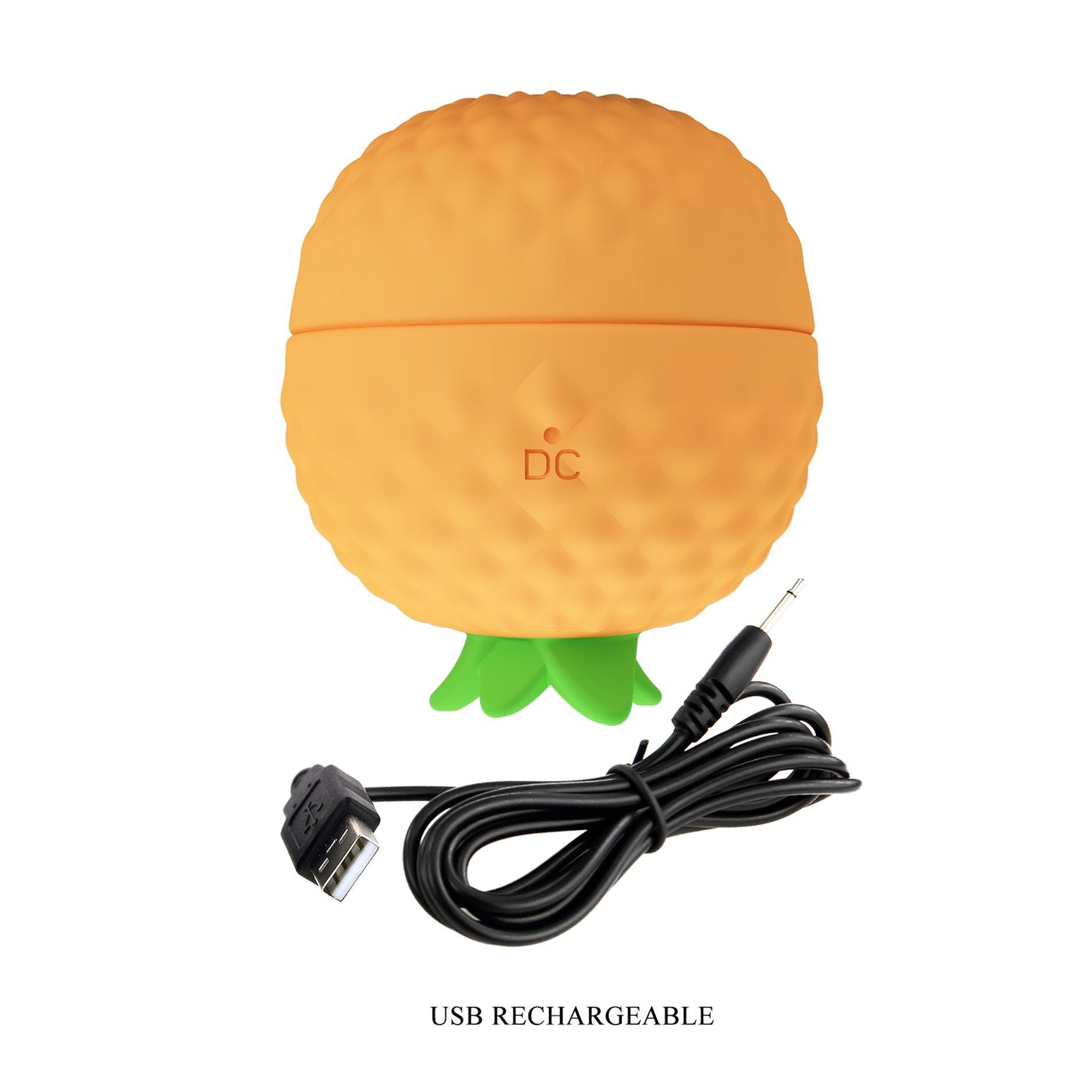Vibrator Pineapple Secret Pretty Love din silicon, 12 moduri de vibrație