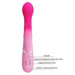 Vibrator Pretty Love Dejon din silicon pentru iepure, 7 vibrații