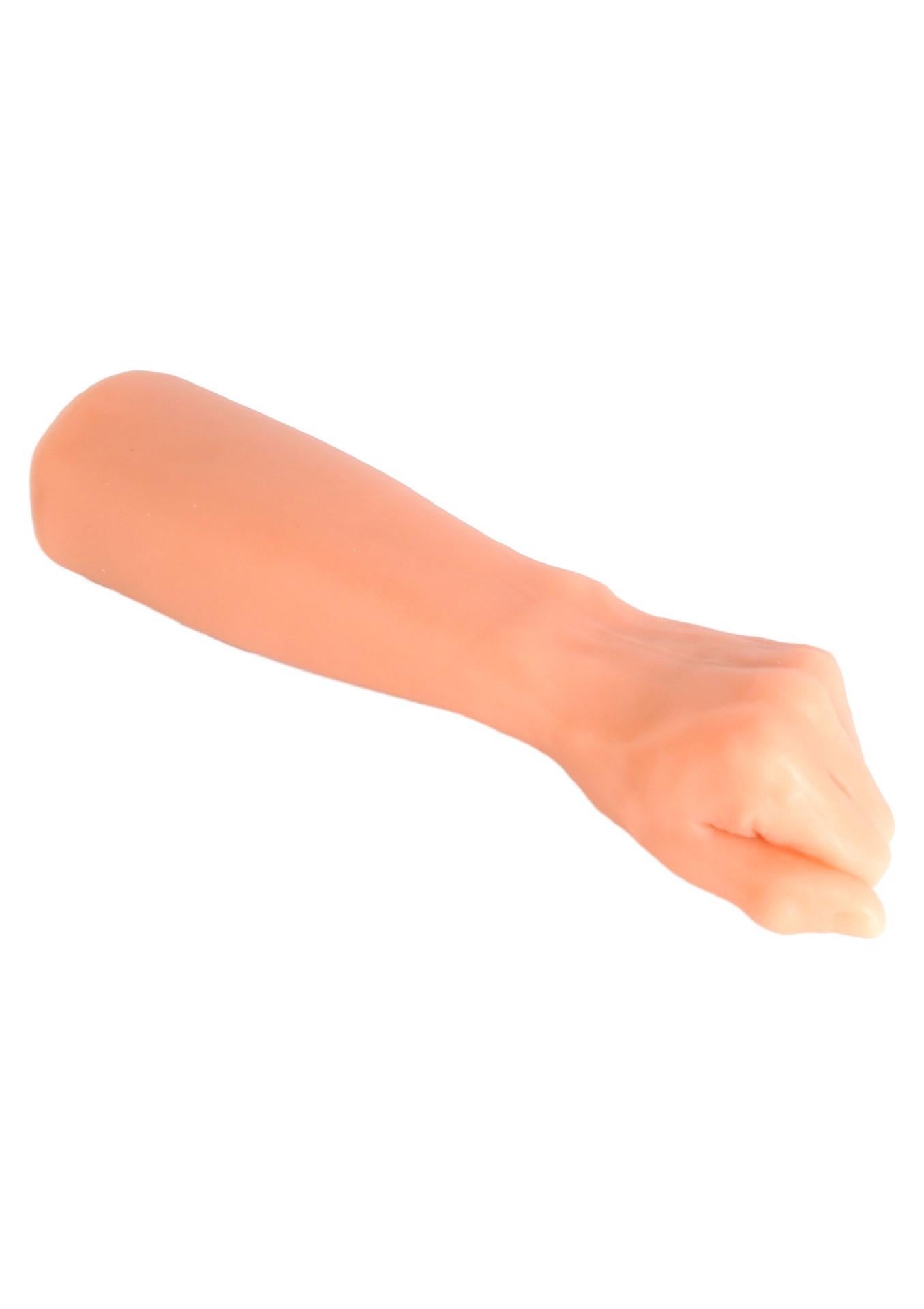 Pumn anal extrem ToyJoy Get Real, culoare deschisă a pielii, 30 cm