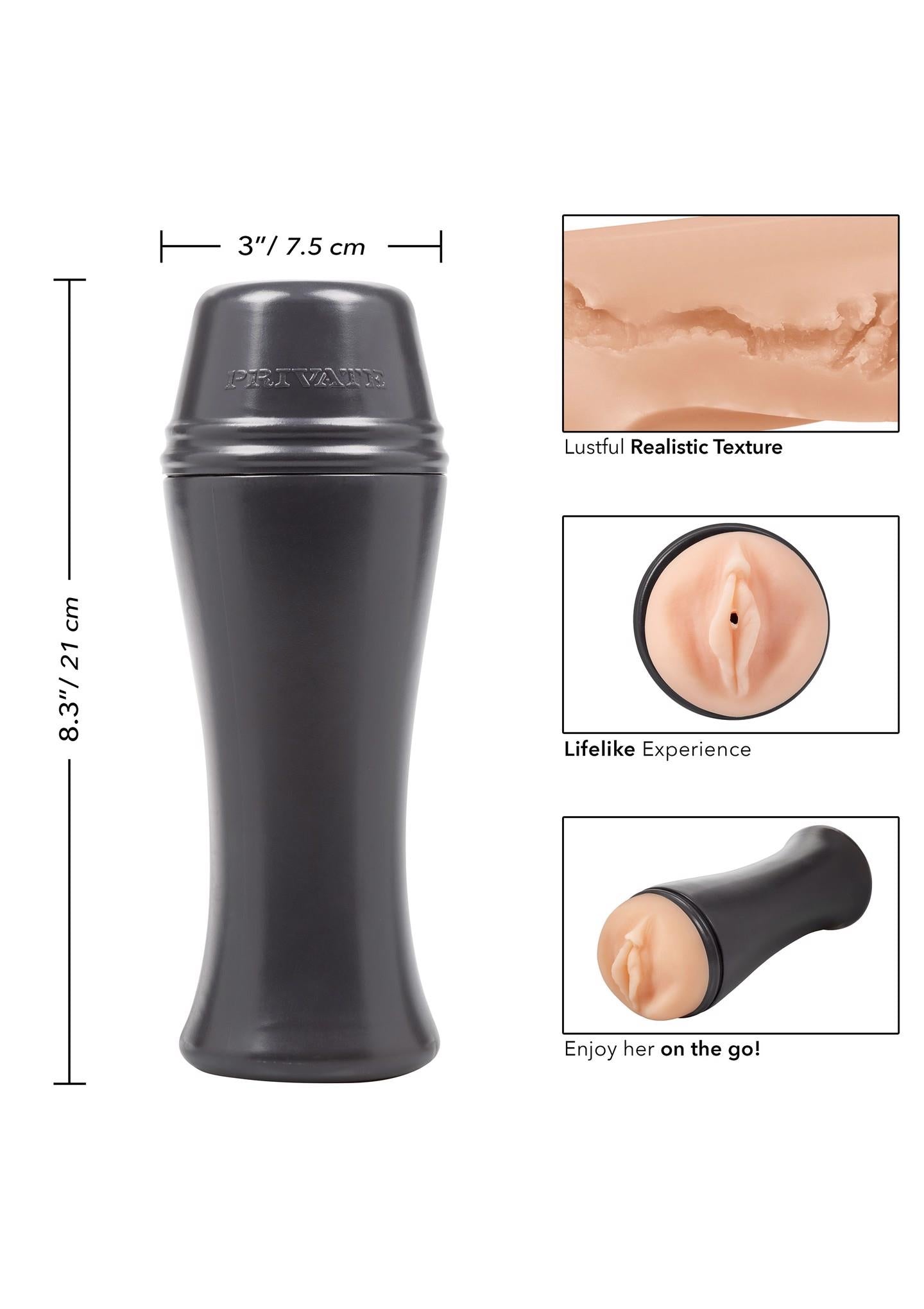 Masturbator Hot Bombshell To Go Private, ușor, 21 cm