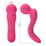 Vibrator USB din silicon cu 10 moduri Lois