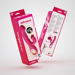 Vibrator iepuraș din silicon Crushious Mirenca 22,5 cm