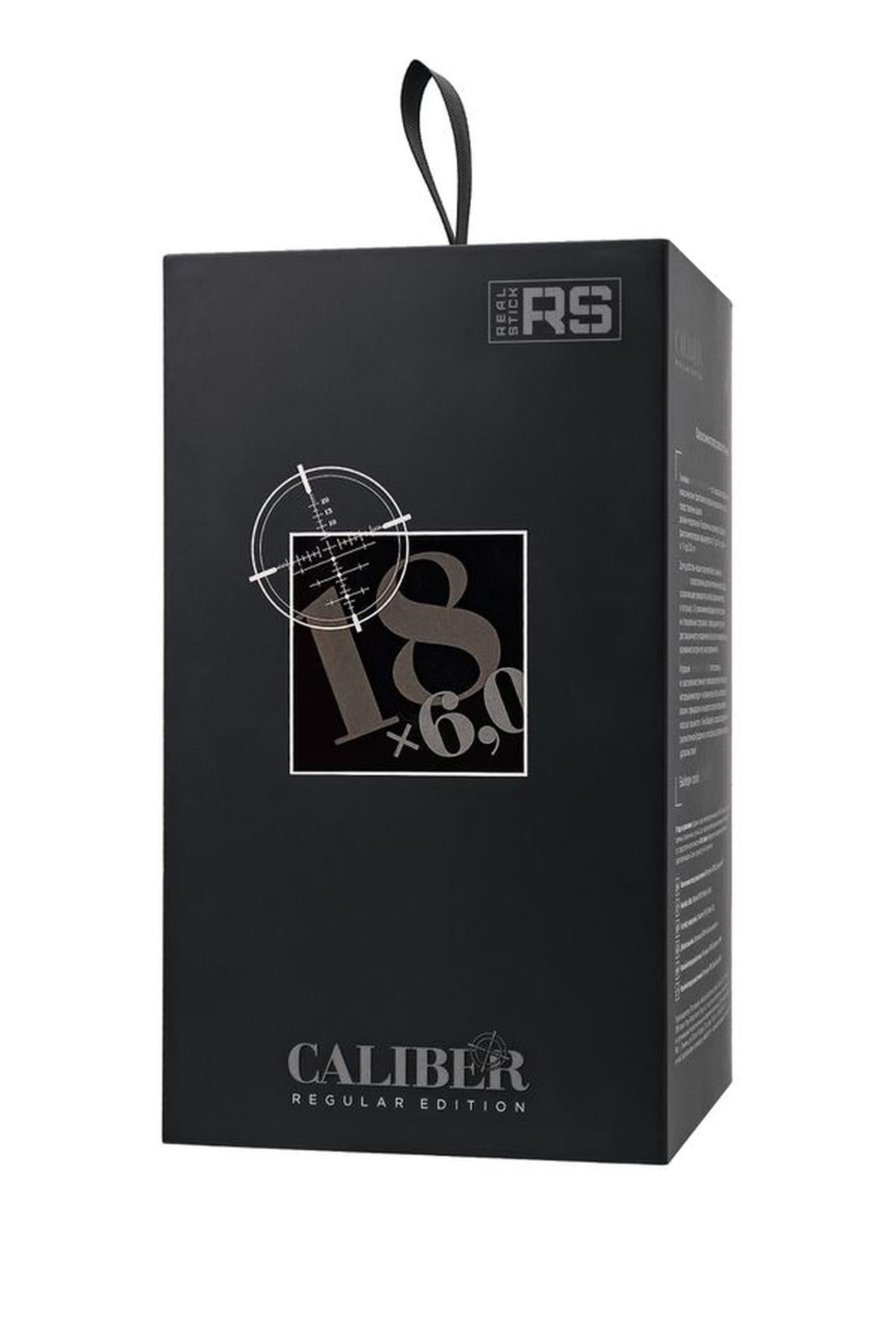 Dildo realist Caliber RealStick, culoarea pielii, PVC, 18 cm, 6 cm