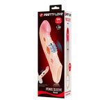 Manșon vibrant pentru penis Pretty Love BRAD cu buclă