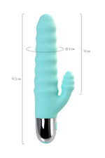 Vibrator Relief Flovetta Flax Silicon Mentă 17,5 cm