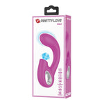 Stimulator clitoridian USB Sibel Pretty Love din silicon