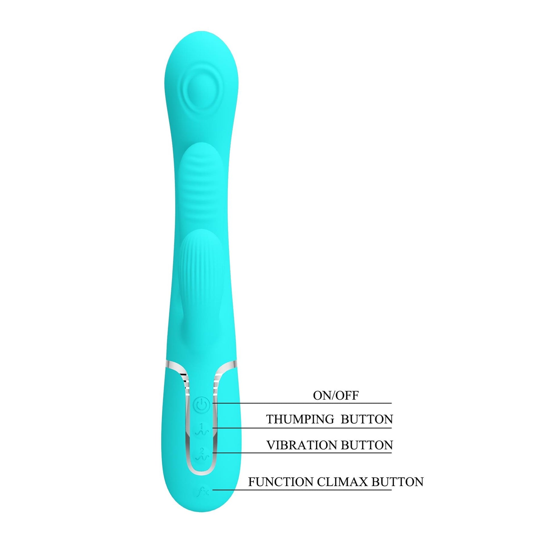 Vibrator Pretty Love Twinkled Tenderness Velvet Bunny cu 7 funcții