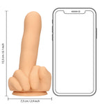 Dildo distractiv din silicon S-Line Up Yours, culoarea pielii