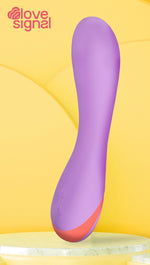 Vibrator USB din silicon cu două tonuri Dream Toys 19 cm