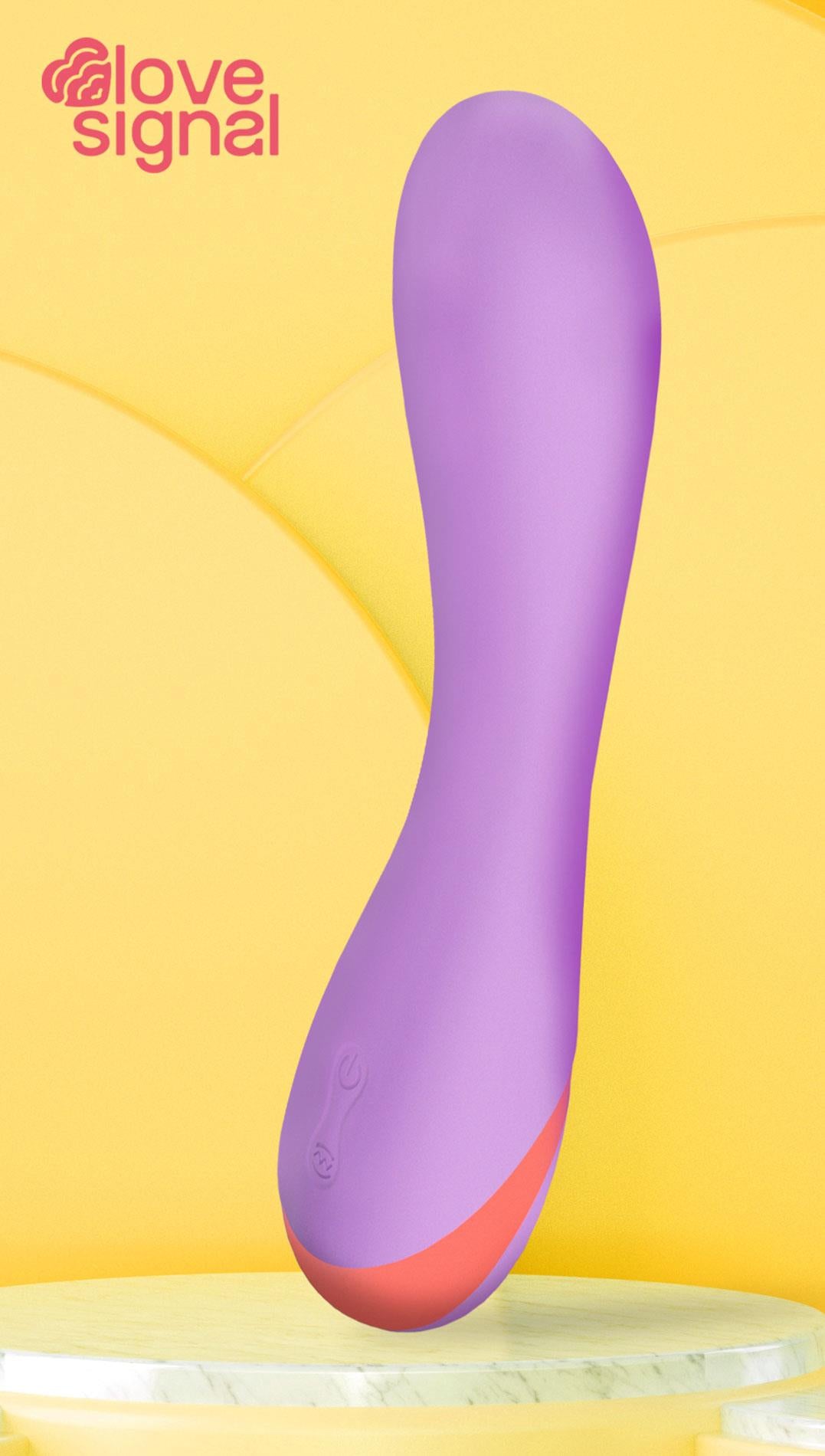 Vibrator USB din silicon cu două tonuri Dream Toys 19 cm