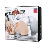 Masturbator vaginal și anal Crazy Bull cu 6 funcții de vibrație