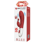 Vibrator Pretty Love Rasmussen din silicon, model iepure, 30 de moduri