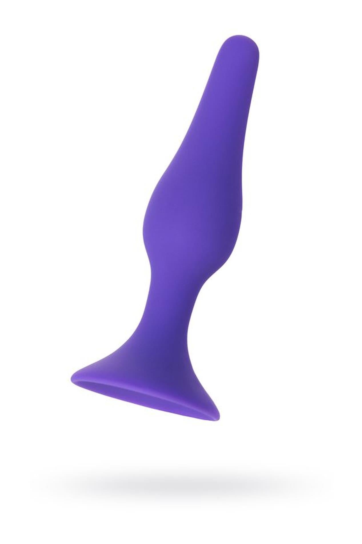 Dop anal din silicon cu ventuză A-Toys violet 10 cm