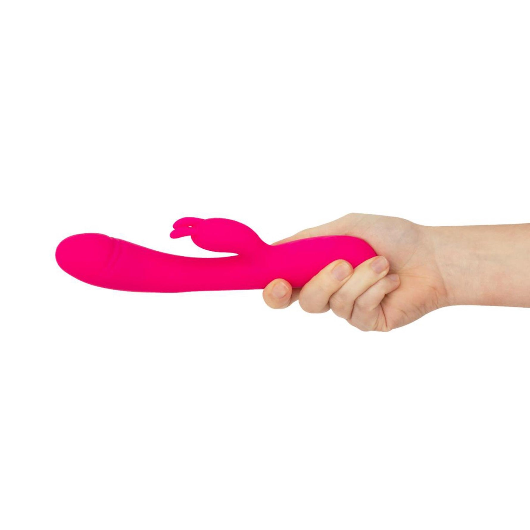 Vibrator Iepuraș Încălzit USB Roz EasyToys