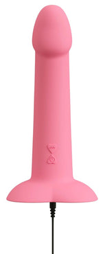 Vibrator You2Toys Heart Guy pentru punctul G, silicon roz, USB