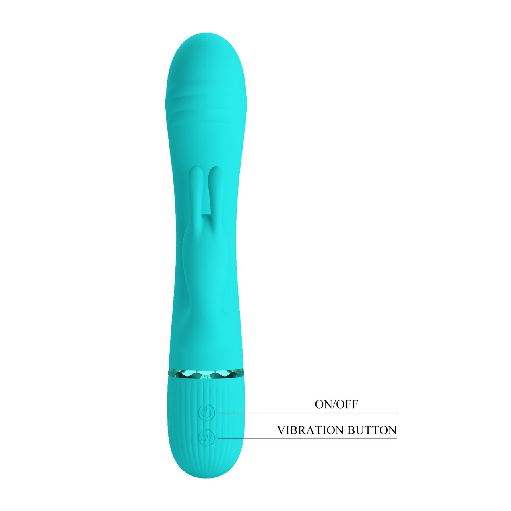 Vibrator Pretty Love Gcocco Bunny cu 10 vibrații