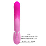 Vibrator Pretty Love Shima Bunny cu 7 vibrații și 4 rotații