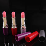 Vibrator mini ruj Power Escorts roșu 9,5 cm