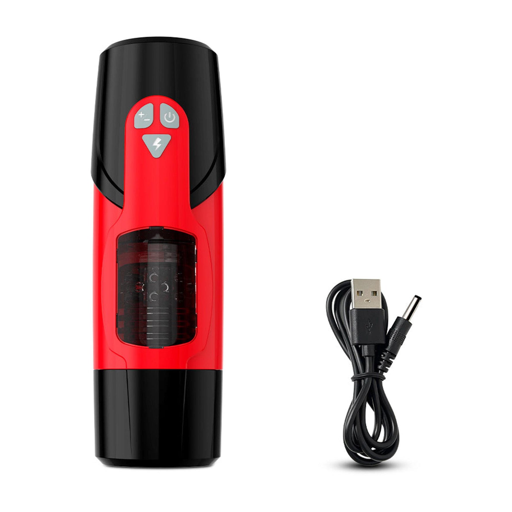 Masturbator telescopic rotativ Lovesecret LS05 cu aplicație 27 cm