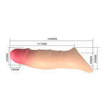 Pretty Love Damell Extensor de penis ultra-realist