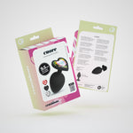 Plug anal mare Crushious Cuore cu cristale interschimbabile