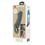 Pretty Love Fogg Extensor flexibil pentru penis cu inele de fixare