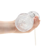 Masturbator texturat Easy Rider RealRock transparent 21 cm
