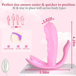 Vibrator încălzit din silicon cu 7 moduri, seria B, aplicație Fox