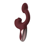 Vibrator Magic Ponder pentru lingerea sânilor cu aplicație, roșu