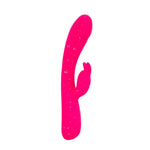 Vibrator Iepuraș Încălzit USB Roz EasyToys