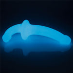 Dildo dublu strălucitor Lumino Play Lovetoy 27 cm