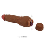 Vibrator realist Baile Barbara Clark 7.6'' cu viteză multiplă și 2 pile AA