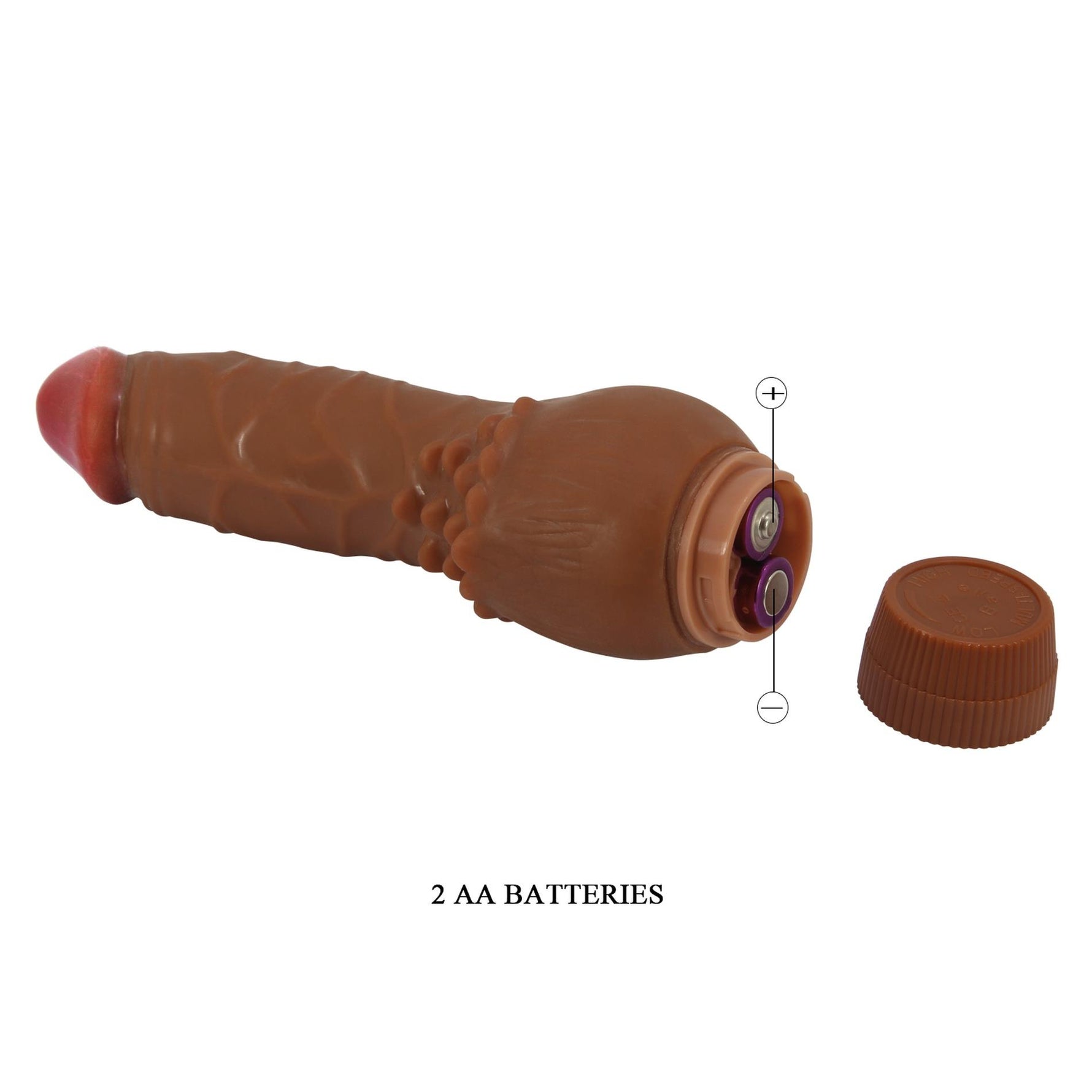 Vibrator realist Baile Barbara Clark 7.6'' cu viteză multiplă și 2 pile AA