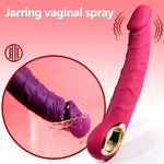 Vibrator Jump-O Realist din silicon, USB, impermeabil