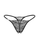 Bianca Obsessive S/M Open Thong Set de două