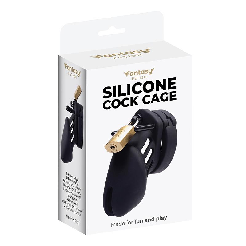 Cușcă pentru penis din silicon Fantasy 11 cm