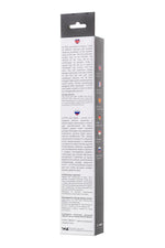Perle anale din silicon A-Toys Coron cu 7 bile negre 36 cm
