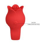 Inel vibrant JAE Pretty Love din silicon roz cu 10 moduri