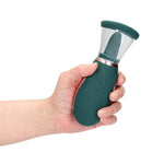 Pompă automată pentru clitoris și sân, cu 13 viteze, verde