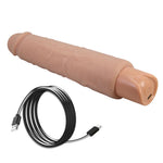Vibrator realist cu dildo USB Pretty Love Soren