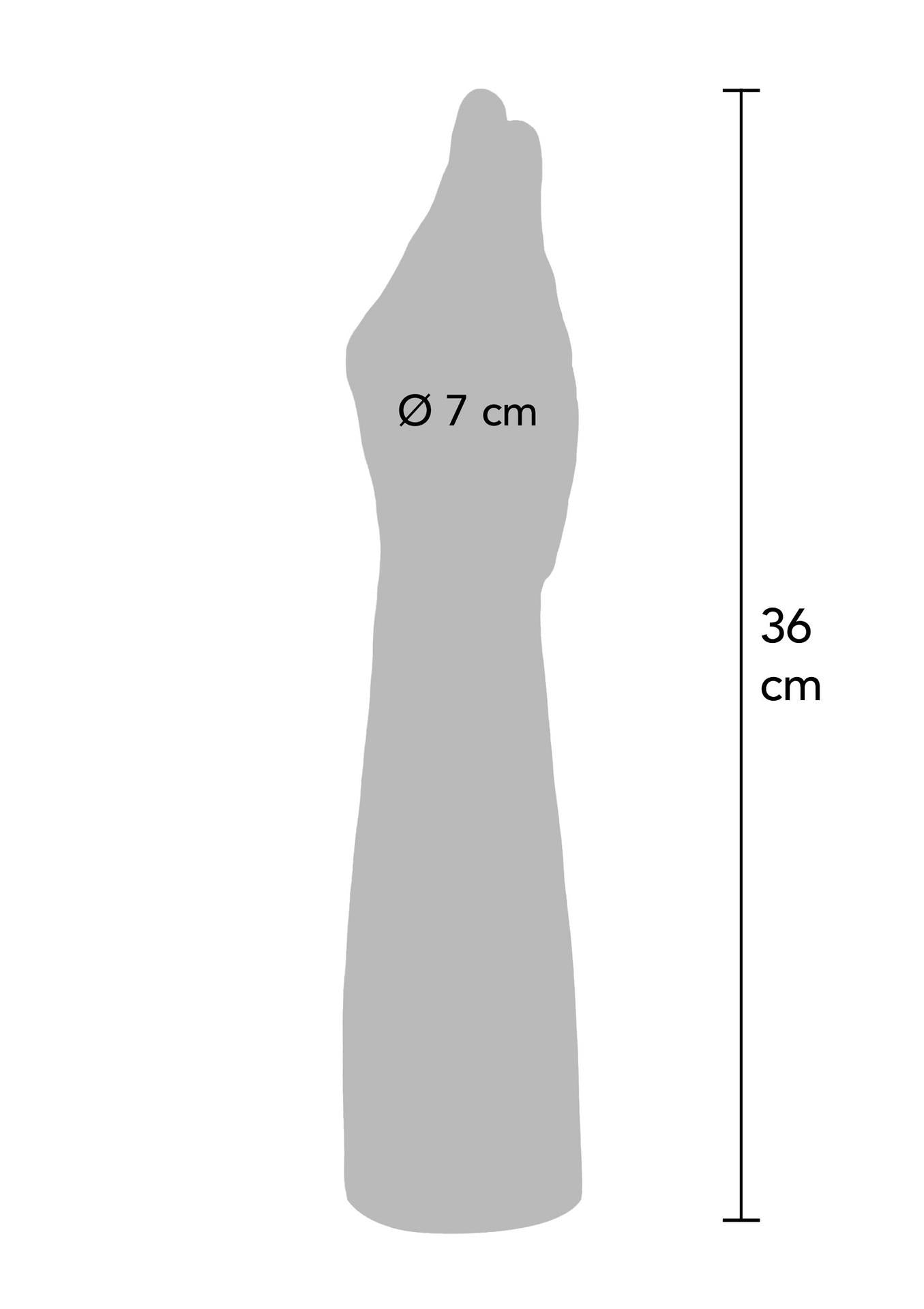 ToyJoy Mâna Realistă Mână Deschisă la Ten 36 cm