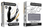 Masaj de prostată cu valuri USB din silicon seria B, drăguț, cu telecomandă, 15 cm