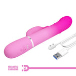 Vibrator Pretty Love Shima Bunny cu 7 vibrații și 4 rotații